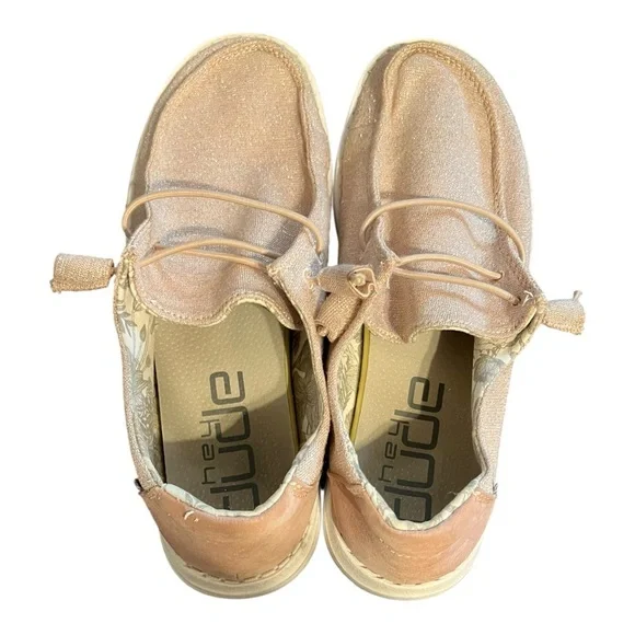 Hey Dude Wendy Stretch Sparkling Pink – Size 7 (EU 38) - Picture 5 of 8